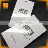 Hot Sale Direct Factory Custom Bright Pink Color Paper Hang Tags for Women Jeans Sportswear thumbnail-3