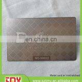 Silver or Gold Metal Printing Magnetic Name Cards thumbnail-1