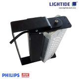 Outdoor IP67 Directional LED Tunnel Light Fixture 120W LED & Meanwell with 160 LM/W