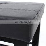 Customized PVC Leather Hallway Metal Steel Shoe Rack Seating Double Size Bench Living Room Sofa thumbnail-6