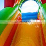 Commercial Party Rental Inflatable Princess Unicorn Bouncy Castle Pink Rainbow Bounce House Combo With Dry Slide thumbnail-4