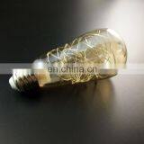 St58 Dimmable St58 Clear Amber Glass 2200k E22 E27 B22 3.5W RGB Carbon Led Filament Bulb thumbnail-6