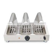 Stainless Steel Egg Waffle Maker Display Warmer Snack Display Warmer Hot Food Display Warmers