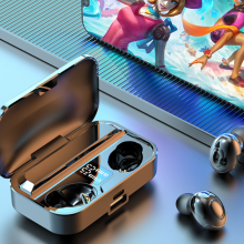 Wireless Bluetooth 5.0 Low-latency Earphones, In-ear LED Digital Display, Mobile Power Supply, Long Battery Life thumbnail-4