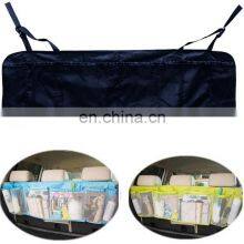 Multi Mesh Pocket Wireless Car Seat Organizer Boot Back Seat Back Organizer Hanging Tidy Storage Bag Organiser thumbnail-1
