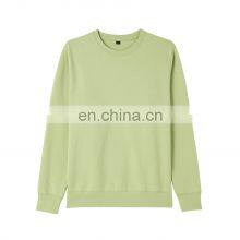 Custom Round Neck Fashion Brand Sweater Men's Long-sleeved Solid Color Pullover thumbnail-5