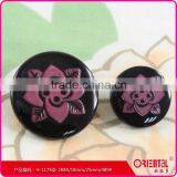 High End Large Plastic Coat Button With Engrave Flower Pattern thumbnail-2