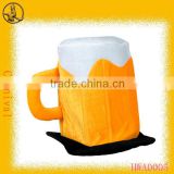 Lovely Soft Orange Carnival Hats for Beerfest Party