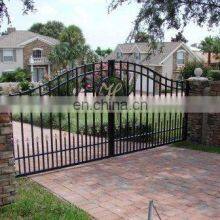 Hot Dipped Galvanized Steel Gate Fence Garden Steel Fence Gate With Post thumbnail-3