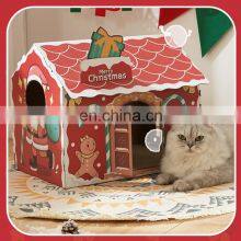 Wholesale Hot Sale Customized Cat Scratching Paper Board For Cat Pad Corrugated Scratcher thumbnail-4