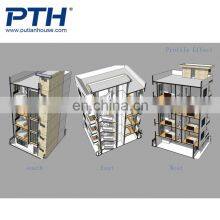 China Factory Supplier Modular Home Fully Furnished Prefabricated Steel Structure Hotel