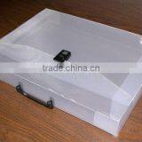 Prmotion Customized Plastic File Briefcase With Handle With Logo Printed RYX-PB111 thumbnail-1