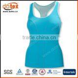 2016 Moisture Wicking Dry Rapidly Polyester Spandex Womens Sports Tank