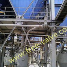 Pneumatic Ceramic Lined Double Disc Gate Valve For Dry Ash thumbnail-5