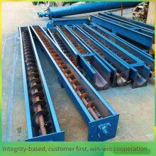 Fine Powder Tube Screw Conveyor With a Pipe Diameter of 219, Auger Feeding Machine, Vertical Hoist for Filling Wet Sand and Dry Powder Into Tanks thumbnail-1