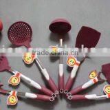 kitchen accessories wholesale nylon handle kitchenware set
