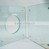 GLASS - BLUE TINTED GLASS TABLE TOP thumbnail-1