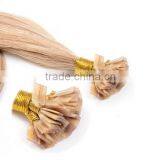 Flat Tip Hair Extensions Wholesale Hair Nail Tips 100% Human Virgin Hair thumbnail-2