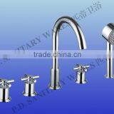 Five Holes Deck-mounted Bathroom Faucet