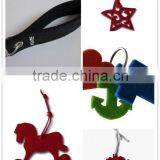 Fashionable Promotional Gifts Felt Key Chains thumbnail-1