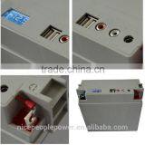 Solar Battery Easy to Charge Function Battery 12v USB Batteries thumbnail-2