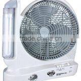 SUNCA AC/DC Rechargeable Oscillating Fan 12" SF386A thumbnail-1