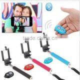 Bluetooth Selfie Stick Monopod for Mobile Phone SmartPhone Stainless Steel Flexible Monopod