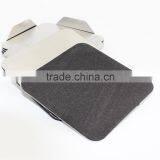 Superb Quality Square Stainless Steel Coaster With Holder Set (4pcs) thumbnail-3