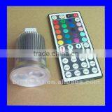 9W MR16 RGB LED Spotlight
