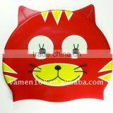 Factory Price Canada Flag Rubber Baby Cartoon Swim Cap thumbnail-5