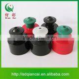 Wholesale Products China 28/410 Plastic Lid With Straw , Plstic Double Layer Cap