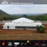 30m Temporary White PVC Fabric Dome Tent Industrial Warehouse Tent for Sale thumbnail-1
