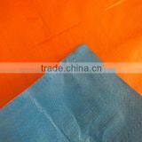 Custom Made Truck Tarps Waterproof Plastic Blue Orange PP Tarpaulin Sheets thumbnail-1