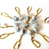 NAUTICAL BUDDHA FACE KEY RING / DESIGNER KEY RING 13452 thumbnail-3