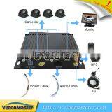 Good Quality 4ch 720P AHD SD Card Free CMS Software Mobile DVR