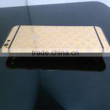 Luxury 24k Gold Housing for Iphone 24ct Gold Back Cover Diamond Full Housing thumbnail-5