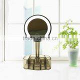LED Makeup Mirror, Lighted Vanity Mirror With Organizer Tray Powerme Mirror