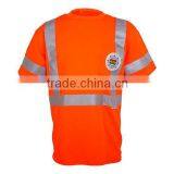Class 3 Short Sleeve Breathable Reflective Tape T-shirt thumbnail-1