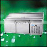 1.5 Meters Kitchen Pizza Sandwich Stainless Steel Workbench Refrigerator Freezer