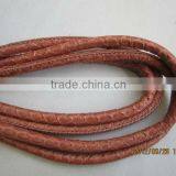 3mm,4mm,5mm,6mm,7mm Genuine Snakeskin Leather Cord String for Jewelry thumbnail-1