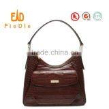 CSYH263-001 Europe Style Women Fashion Vintage Croco Leather Wholesale Handbags Import From China