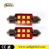Wholesale 12V Festoon Car LED C5W Bulbs Auto Dome Lights Interior Lamp Canbus 3030 6 SMD Car Accessories thumbnail-1