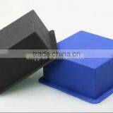 Black King Large Size 2inch Square Silicone Ice Cube Tray Ice Maker thumbnail-5