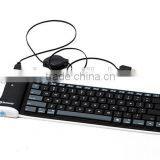 Shenzhen Factory Cheaper Waterproof Bluetooth Silicon Wireless Keyboard