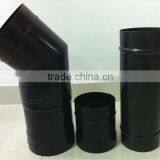 CE Enamel Chimney Flue Pipe 90 Degree Elbow Enamel Chimney Flue Pipe thumbnail-4