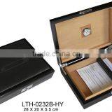 Small Wooden Cigar Humidor thumbnail-1