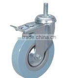 Grey Rubber Caster thumbnail-1