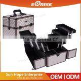 Sunrise Cheap Professional Aluminum Trolley Makeup thumbnail-5