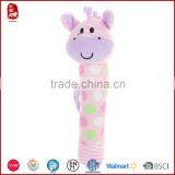 Cute Baby Toys for Promotion Gifts Soft Plush Stuffed Animal Design Baby Rattle Baby Toy thumbnail-4