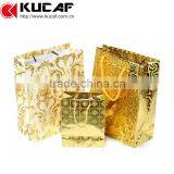 Custom Made Luxury Gold Color Paper Bags thumbnail-1